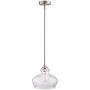 Ariella Ovale Kitchen Pendant Light Fixture - Brushed Nickel - Linea di Liara LL-P322