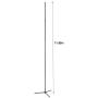 DOYCE LED Floor Lamp Adjustable 2-in-1 Multifunctional Desk Lamp with 4 Brightness Levels & 4 Colors Temperatures,Reading Standing Lamp for Living Room Bedroom Office