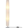 Modern Floor Lamp for Living Room - Albrillo Tripod Floor Lamp White Shade - Tall Standing Lamp for Kids Bedroom Office