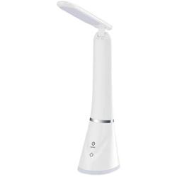 LED Desk Lamp with Night Light, DEEPLITE Desk Light 3 Lighting Modes Stepless Dimming, Table Lamp Battery Operated 5W Touch Control Eye Caring, Portable Reading Light for Dorm Study Office Bedroom