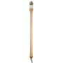 VOLT China Hat 12V Copper Path Light (7'' Shade, 25'' Tall)