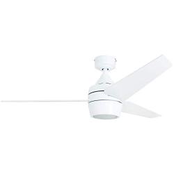 Honeywell 50605 Eamon Modern Ceiling Fan with Remote Control, 52'', White