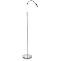 daylight24 402071-15, FOCUS Adjustable Beam LED Floor Lamp, Nickel