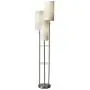 Adesso 4305-22 Trio Floor Lamp, 68.00 x 14.00 x 11.70 inches, Brushed Steel