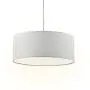 Modern Fabric Pendant Light, 15'' Classic 3-Light Drum Ceiling Chandelier, White Drum Shade, Round Frosted Acrylic Diffuser, Lamps for Living Room Modern Fabric Pendant Light, 15'' Classic 3-Light Drum Ceiling Chandelier, White Drum Shade, Round Frosted Acrylic Diffuser, Lamps for Living Room