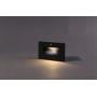 Cloudy Bay 120V LED Step Light with Auto Dusk to Dawn Photocell，3000K Warm White 3W 55lm,Indoor/Outdoor Stair Light,Oil Rubbed Bronze Finish