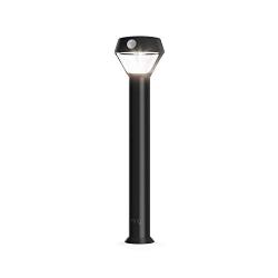 Ring Solar Pathlight -- Outdoor Motion-Sensor Security Light, Black (Ring Bridge required)