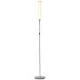 O’Bright Dimmable LED Cylinder Floor Lamp, Full Range Dimming, Minimalist Standing Pole Lamp / Torch Lamp, Floor Lamps for Living Room, Bedrooms, Porch, Patio, and Office, Silver