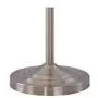 Mason Traditional Table Floor Lamps Set of 3 Brushed Steel White Tapered Drum Shade for Living Room Family Bedroom - Barnes and Ivy