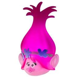 DreamWorks Trolls Poppy LED Night Light, Trolls World Tour, Plug-in, Dusk to Dawn, UL-Listed, Pink Glow, Ideal for Bedroom, Nursery, Bathroom, 43741