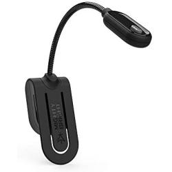 The Original Mighty Bright MiniFlex2 Book Light, Ultra Lightweight Reading Light, Portable Travel Light, 24 Hour Battery Life, Perfect for Kids, Bookworms, Reading in Bed (Black)