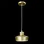 KRASTY Modern Gold Pendant Lamp Brass Barn Pendant Lighting, Industrial Mini Ceiling Pendant Light, Metal Dome Pendant Light for Living Room Bedroom Kitchen Dining Room Farmhouse Barn
