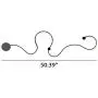 BAYCHEER Aluminum Snake Shaped Wall Lamp Creative Wall Sconce Contemporary Special Home Decoration 50.40'' Minimalist Wall Light for Living Room, Bedroom, Kitchen 24W in Black Warm Light BAYCHEER Aluminum Snake Shaped Wall Lamp Creative Wall Sconce Contemporary Special Home Decoration 50.40'' Minimalist Wall Light for Living Room, Bedroom, Kitchen 24W in Black Warm Light