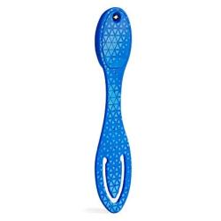Flexilight LED Reading Book Light Clip On Adjustable Travel Bookmark Lamp Gift (Cactus) (Blue)