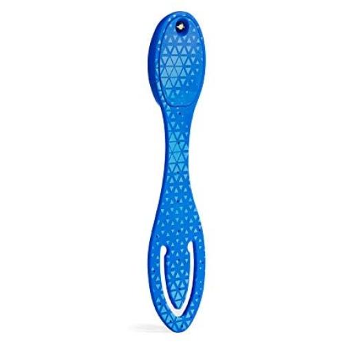 Flexilight LED Reading Book Light Clip On Adjustable Travel Bookmark Lamp Gift (Cactus) (Blue)
