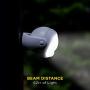 Lumenology Portable LED Motion Sensor Light Provides 148 Lumens with a 13 ft Detectable Range and Flexible Tripod Base with Magnetic Option – Indoor/Outdoor (White)