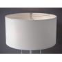 Kenroy Home Kenroy 21404BS Transitional Two Light Table Lamp from Stowe collection in Pwt, Nckl, B/S, Slvr. finish, 17.00 inches, Brushed Steel