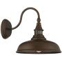 Gough Rustic Farmhouse Outdoor Barn Light Fixture Bronze 12 1/2'' Dusk to Dawn Motion Sensor for Exterior House Porch Patio Deck - John Timberland