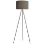 Modernluci Tripod Floor Lamp - Modern Tripod Lamp for Living Room, Bedroom, Office - Standing Tall Lamp with Shade - 59, Edison Style Bulb Included