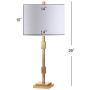 JONATHAN Y JYL3037A Windsor 29'' Metal LED Lamp Contemporary,Transitional for Bedroom, Living Room, Office, College Dorm, Coffee Table, Bookcase, Gold Leaf