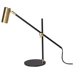 KCO Lighting Modern Desk Light On / Off Switch Light LED Table Lamp Metal Adjustable Swing Lighting Reading Lamp for Bedside Bedroom Study