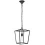 Unicozin Pendant Light Hanging Lantern Lighting Fixture for Kitchen and Dining Room, Industrial Retro Iron Chandelier Fixture,E26 Base, Black (Bulbs Not Included)