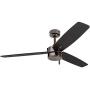 Prominence Home 51024 Indoor/Outdoor Journal Ceiling Fan, 52'', Gun Metal