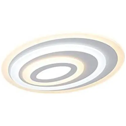 Starry Lighting SL-62819-XXL,Multi-Circle LED Ceiling Light,Modern Flush Mount Oval Ceiling Lighting Fixture LED Ceiling Lamp for Dining Room,Living Room