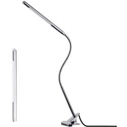 Clip on Light Reading Lights - 36 LED USB Book Clamp Light with 3 Color Modes, No Limit Brightness Dimmer , Eye Protection Kids Desk Lamp, 360 ° Flexible Gooseneck Bed Night Light Aluminum Alloy