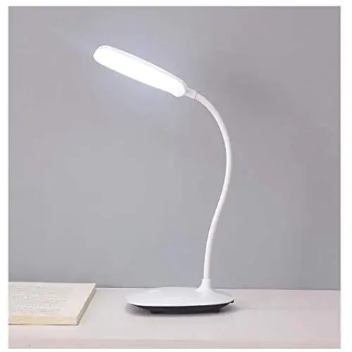 Dimmable LED Desk Lamp with 3 Color Modes and USB Charging, Adjustable Light for Bedroom Study Room Office (White) Dimmable LED Desk Lamp with 3 Color Modes and USB Charging, Adjustable Light for Bedroom Study Room Office (White)