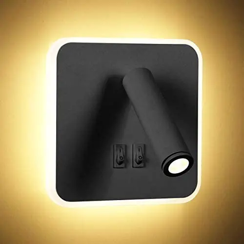Modern Wall Sconce 8W Adjustable Bedside Wall Light Fixtures Bedroom Decor Wall Lamp for Reading Room Living Room Library Warm White 3000K Modern Wall Sconce 8W Adjustable Bedside Wall Light Fixtures Bedroom Decor Wall Lamp for Reading Room Living Room Library Warm White 3000K