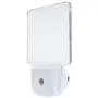 Red LED Night Light for Bedrooms & Bathrooms [Package of 2] - BioRhythm Safe(TM) - (Circle)