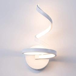 LED Wall Sconce CHYING Modern Spiral Warm White 3000K Sconces Lighting 15W Contemporary Indoor Wall Lamp Aluminum Wall Mounted Lights for Stairs Hallway Bedside Living Room Aisle