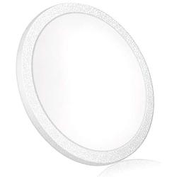 LED Ceiling Light Flush Mount, 3 Color Temp. in One 3000K/4000K/5,000K Warm/Cool White/Daylight, CRI 90+ 2,200LM 24W 25,000H, 16'' Round Ceiling Lamp for Bedroom Kitchen Bathroom Hallway by BRILLIRARE