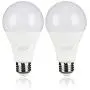 Yueximei Dusk to Dawn Light Bulb, A21 12W(100W Equivalent) Smart Sensor Light Bulbs Automatic On/Off, E26 Base, 2700k Warm White, Indoor/Outdoor Front Door, Hallway, Porch, Garage, Patio, Yard, 2 Pack