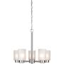 Dining Room Lighting Fixtures Hanging, Chandelier Light Fixture, Kitchen Chandelier, 5 Light Chandelier, Brushed Nickel