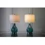 Decor Therapy MP1054 Table Lamp, Emerald Blue Green, 2 Count