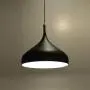 Comtemporary Pendant Light 60W Black Lampshade Industrial Metal Pendant Light Shade Ceiling Hanging Light Fixtures Light Guard 1 Light for Dining Room,Kitchen