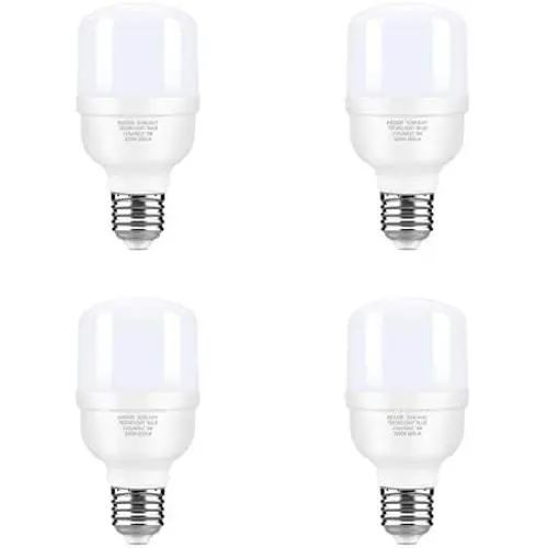 Hisoo 9W LED Full Spectrum Light Bulb Light Therapy Lamp Bulb High CRI Cool White Natural Sunlight Bulb Eye-Care Dimmable Light Lamp Happy Light for Study Office Bedroom Living Room (4pack) Hisoo 9W LED Full Spectrum Light Bulb Light Therapy Lamp Bulb High CRI Cool White Natural Sunlight Bulb Eye-Care Dimmable Light Lamp Happy Light for Study Office Bedroom Living Room (4pack)