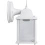 LIT-PaTH Outdoor Wall Lantern, Wall Sconce as Porch Lighting Fixture, E26 Base 100W Max., Aluminum Housing Plus Glass, Water-Proof and Outdoor Rated, ETL Qualified, 2-Pack (White)