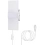 TRLIFE Modern Wall Sconces Set of Two, Plug in Wall Sconces 12W 6000K Cool White Acrylic Wall Sconce Lighting with 6FT Plug in Cord and On/Off Switch on The Cord