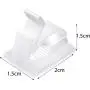 120 Pieces Mini Outdoor Cable Clips with Adhesive Tapes Self-Adhesive Hooks Wire Holder Light Clips Decoration Clips for Fairy Light (Medium, White) 120 Pieces Mini Outdoor Cable Clips with Adhesive Tapes Self-Adhesive Hooks Wire Holder Light Clips Decoration Clips for Fairy Light (Medium, White)