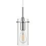 Effimero Multi Pendant Lighting for Kitchen Island | Brushed Nickel Chandelier Cluster Pendant 3 Light Fixture LL-C43-1BN