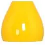 Art Deco Pendant Light E26/27 Base Pendant Light Shade Lamp Fixture Modern Ceiling Hanging Light Dining Room Light Black Metal Pendant Lamp Shades (60W, Lemon Yellow)