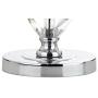 JONATHAN Y JYL2042A Cole 27'' Crystal LED Table Lamp Traditional,FrenchCountry,Transitional for Bedroom, Living Room, Office, College Dorm, Coffee Table, Bookcase, Clear/Chrome