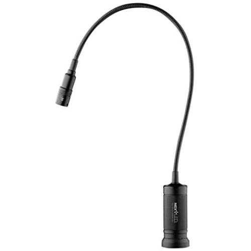 NextLED Cree LED Work Light with Flexible Gooseneck and Magnetic Base, 200 Lumen, 20-Inch Flexible Gooseneck, Zoomable Lens, IP54 Rating Water Proof. for Work Bench, Auto Repairing, Grill Light