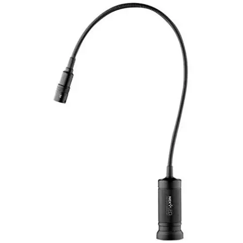 NextLED Cree LED Work Light with Flexible Gooseneck and Magnetic Base, 200 Lumen, 20-Inch Flexible Gooseneck, Zoomable Lens, IP54 Rating Water Proof. for Work Bench, Auto Repairing, Grill Light