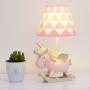 Unicorn Lamps for Bedroom, VARWANEO Cute Bedside Night Light Resin Room Decorations Birthday Gifts for Kids and Girls (Pink)