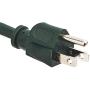 Amazon Basics 16/3 Vinyl Outdoor Extension Cord, Green, 100 Foot