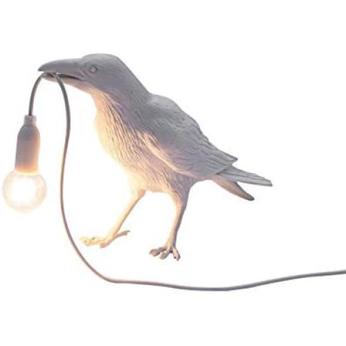 Nordic Creative Animal Table Lamp - Modern Resin Bird Mini Night Light Living Room Bedroom Study Decorative Lamp